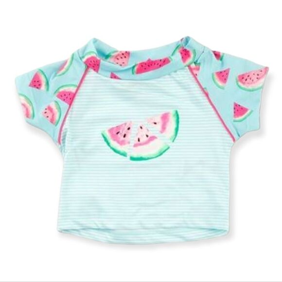 NWT Lemon Kids Toddler Girls  Watermelon Rashguard 2 pc Set - Picture 2 of 4